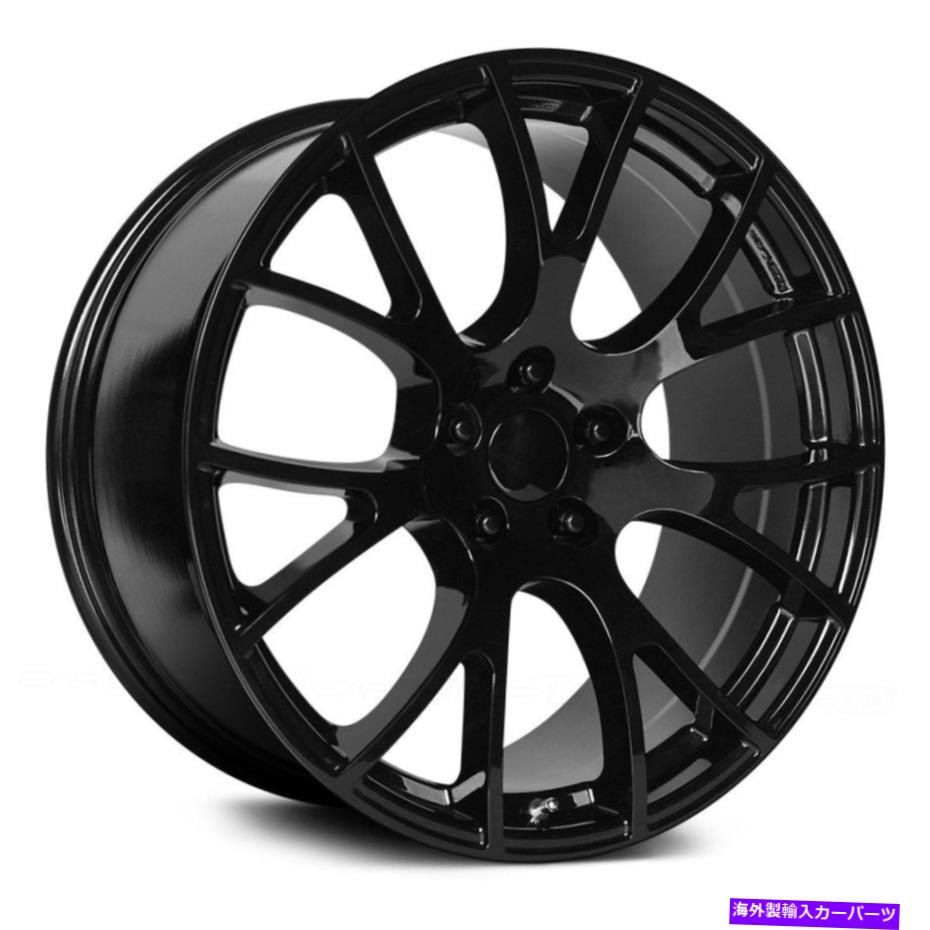 ホイール　４本セット OEパフォーマンス161GBホイール20x9.5（18、5x114.3、71.6）4のブラックリムセット OE Performance 161GB Wheels 20x9.5 (18, 5x114.3, 71.6) Black Rims Set of 4【並行輸入品】