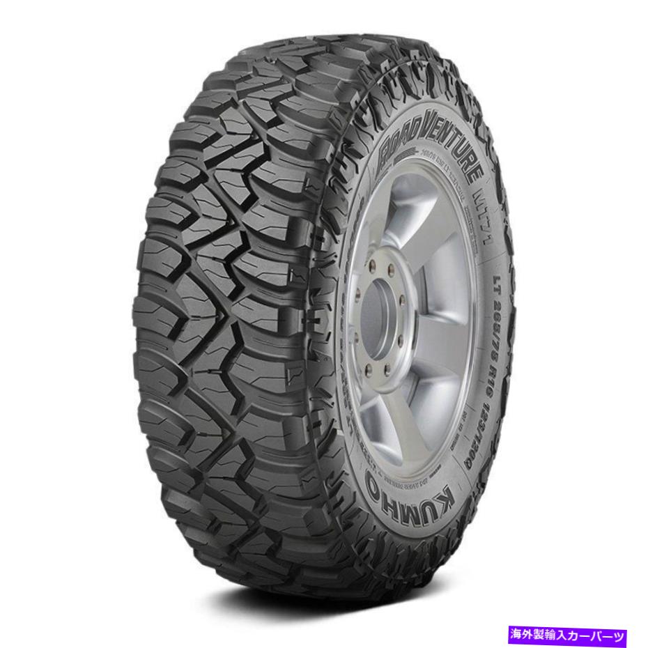 ホイール　４本セット 4つのタイヤ33x12.5R15 QロードベンチャーMT71オールシーズン /トラック / SUVのKumhoセット Kumho Set of 4 Tires 33X12.5R15 Q ROAD VENTURE MT71 All Season / Truck / SUV【並行輸入品】
