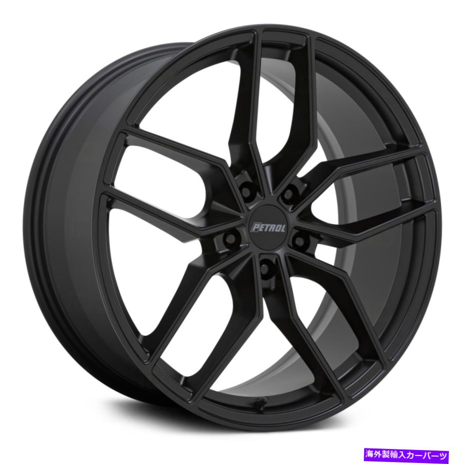 ホイール　４本セット ガソリンP5Cホイール20x8.5（35、5x120.65、76.1）4のブラックリムセット Petrol P5C Wheels 20x8.5 (35, 5x120.65, 76.1) Black Rims Set of 4【並行輸入品】｜Us Custom Parts Shop USDM 311,256円