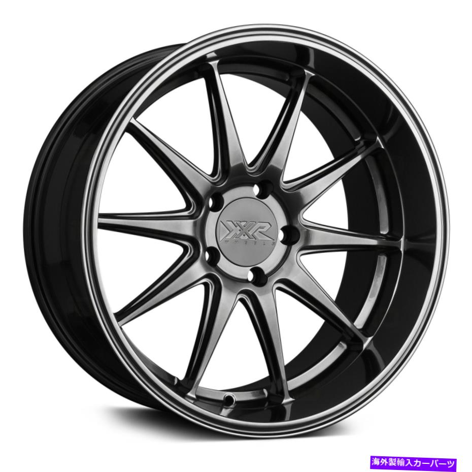 ホイール　４本セット XXR 527Dホイール20x10.5（20、5x114.3、73.1）4のブラックリムセット XXR 527D Wheels 20x10.5 (20, 5x114.3, 73.1) Black Rims Set of 4【並行輸入品】 311,801円
