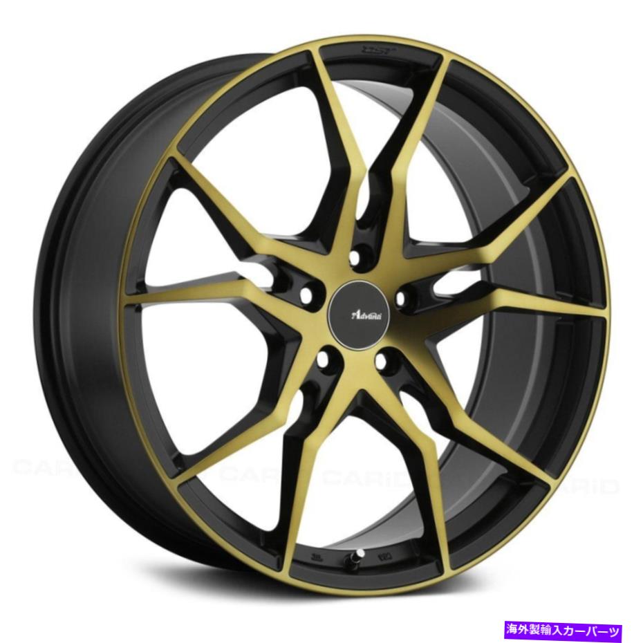 ホイール　４本セット Advanti Racing Hydraホイール19x8.5（30、5x120.65、74.1）4のブロンズリムセット Advanti Racing HYDRA Wheels 19x8.5 (30, 5x120.65, 74.1) Bronze Rims Set of 4【並行輸入品】