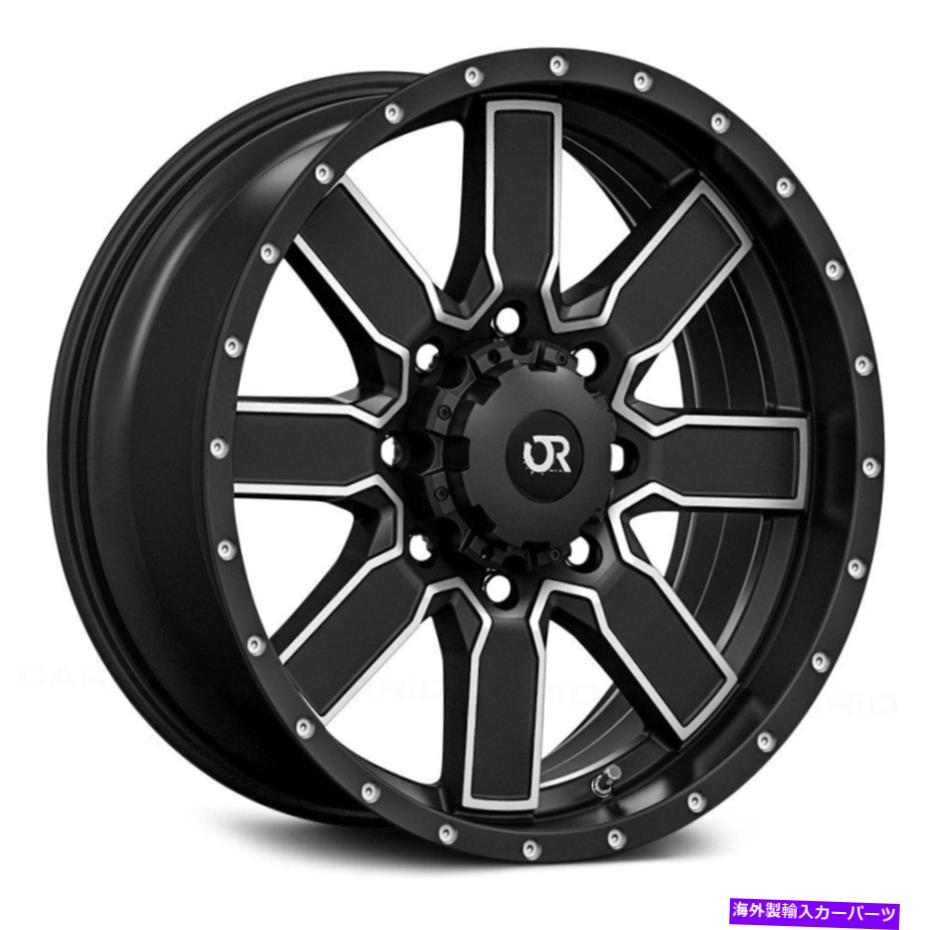 ホイール　４本セット RTXステップホイール18x9（10、6x135、87）4のブラックリムセット RTX STEPPE Wheels 18x9 (10, 6x135, 87) Black Rims Set of 4【並行輸入品】