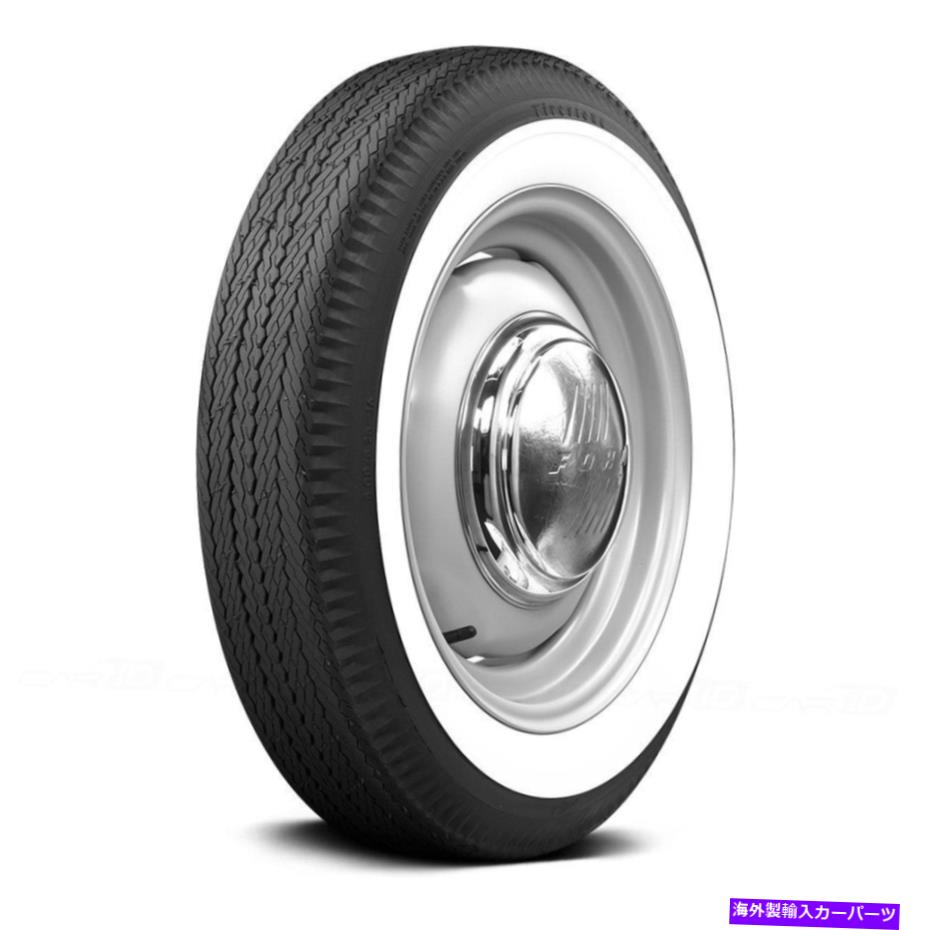 ホイール　４本セット 4つのタイヤのコーカーセット26x6d15 sファイアストーン2 3/4インチホワイトウォール Coker Set of 4 Tires 26X6D15 S FIRESTONE 2 3/4 INCH WHITEWALL【並行輸入品】