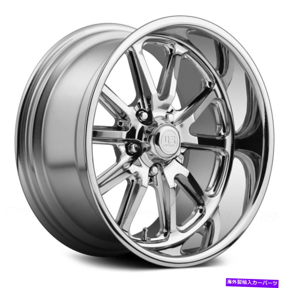 ホイール　４本セット U.S. Mags U110 Rambler 1PCホイール15x7（1、5x120.65、72.56）4のChrome Rimsセット U.S. Mags U110 RAMBLER 1PC Wheels 15x7 (1, 5x120.65, 72.56) Chrome Rims Set of 4【並行輸入品】｜Us Custom Parts Shop USDM