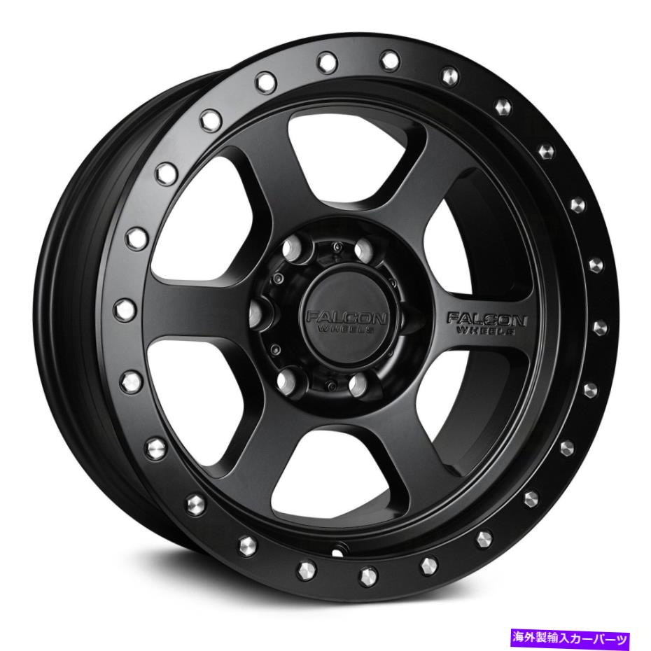 ホイール 4本セット Falcon T1ホイール18x9(0、5x150、110.5)4のブラックリムセット Falcon T1 Wheels 18x9 (0, 5x150, 110.5) Black Rims Set of 4【並行輸入品】|Us Custom Parts Shop USDM