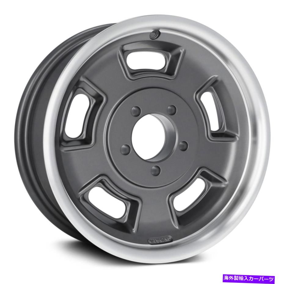 ホイール　４本セット Halibrand Sprint Wheels 15x8（-5、5x120.65、80.96）Anthracite Rimsセット4 Halibrand SPRINT Wheels 15x8 (-5, 5x120.65, 80.96) Anthracite Rims Set of 4【並行輸入品】