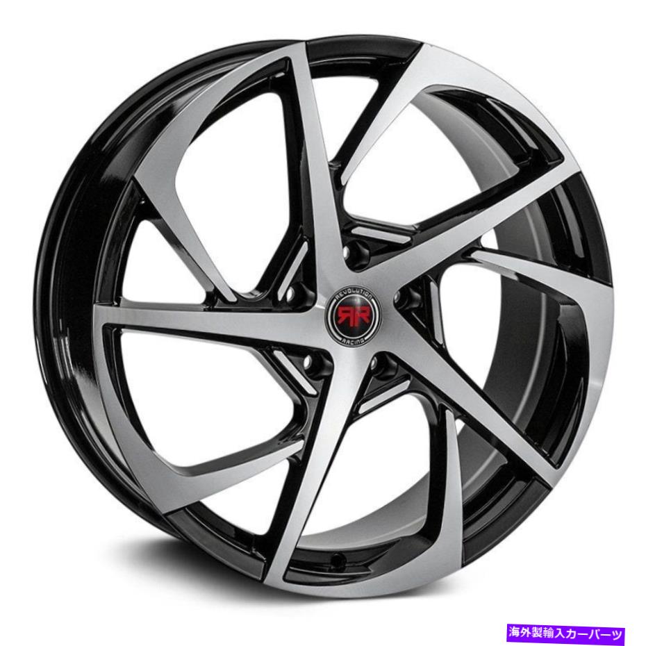 ホイール　４本セット Revolution Racing RR29ホイール20x8（40、5x114.3、73.1）4のブラックリムセット Revolution Racing RR29 Wheels 20x8 (40, 5x114.3, 73.1) Black Rims Set of 4【並行輸入品】 315,266円
