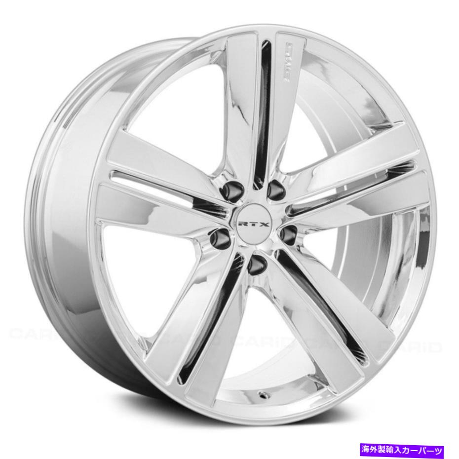 ホイール　４本セット RTX SMSホイール16x7（40、5x114.3、73.1）4のクロムリムセット RTX SMS Wheels 16x7 (40, 5x114.3, 73.1) Chrome Rims Set of 4【並行輸入品】