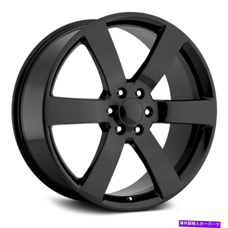 ホイール　４本セット Voxx Replica Trailblazer SSホイール22x9（22、6x139.7、78.1）4のブラックリムセット Voxx Replica TRAILBLAZER SS Wheels 22x9 (22, 6x139.7, 78.1) Black Rims Set of 4【並行輸入品】