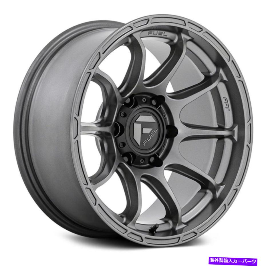 ホイール 4本セット 燃料D793バリアント1PCホイール17x9(-12、5x127、71.5)4のガンメタルリムセット Fuel D793 VARIANT 1PC Wheels 17x9 (-12, 5x127, 71.5) Gunmetal Rims Set of 4【並行輸入品】|Us Custom Parts Shop USDM