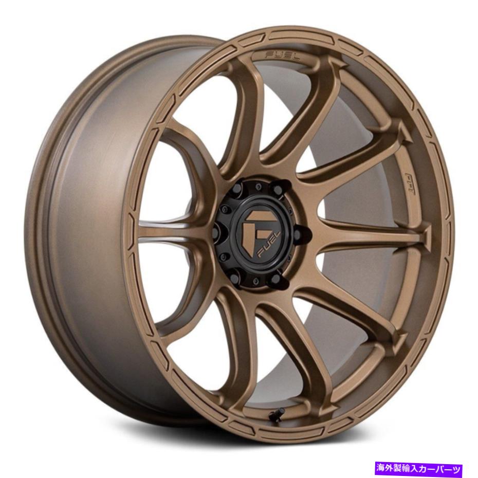 ホイール 4本セット 燃料D792バリアント1PCホイール17x9(-12、6x139.7、106.1)4のブロンズリムセット Fuel D792 VARIANT 1PC Wheels 17x9 (-12, 6x139.7, 106.1) Bronze Rims Set of 4【並行輸入品】|Us Custom Parts Shop USDM