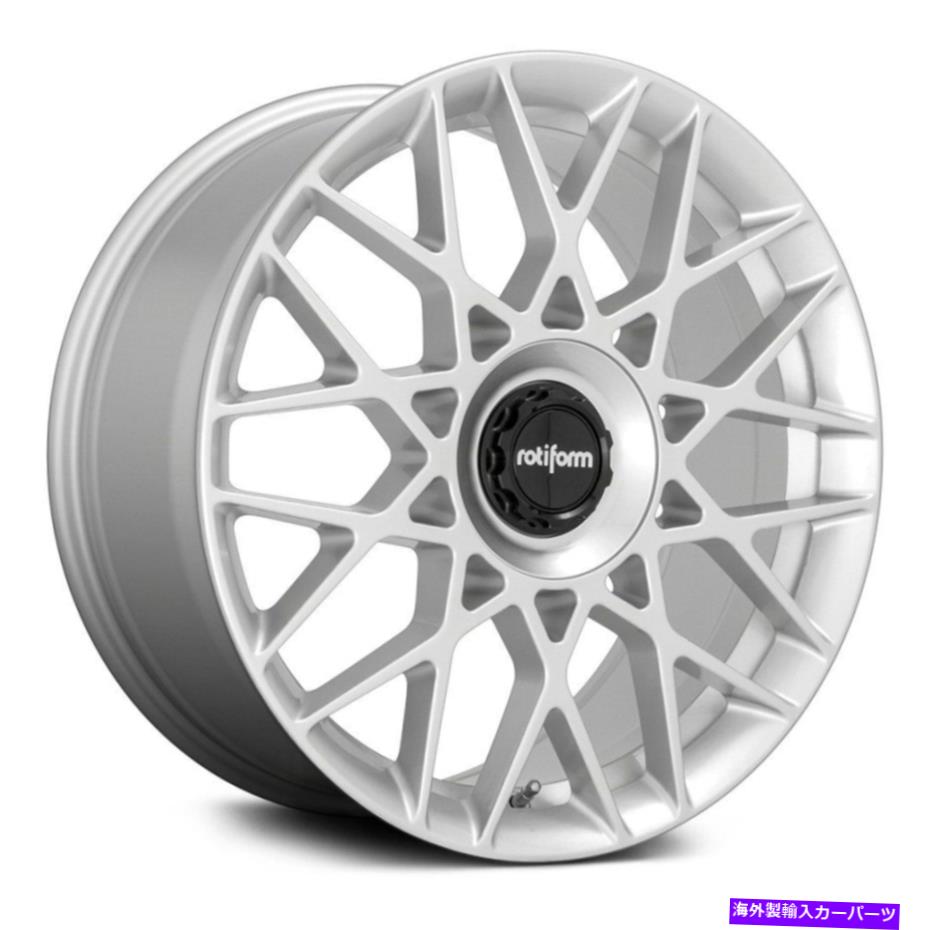 ホイール　４本セット Rotiform BLQ-Cホイール19x8.5（35、5x112、66.56）4のシルバーリムセット Rotiform BLQ-C Wheels 19x8.5 (35, 5x112, 66.56) Silver Rims Set of 4【並行輸入品】