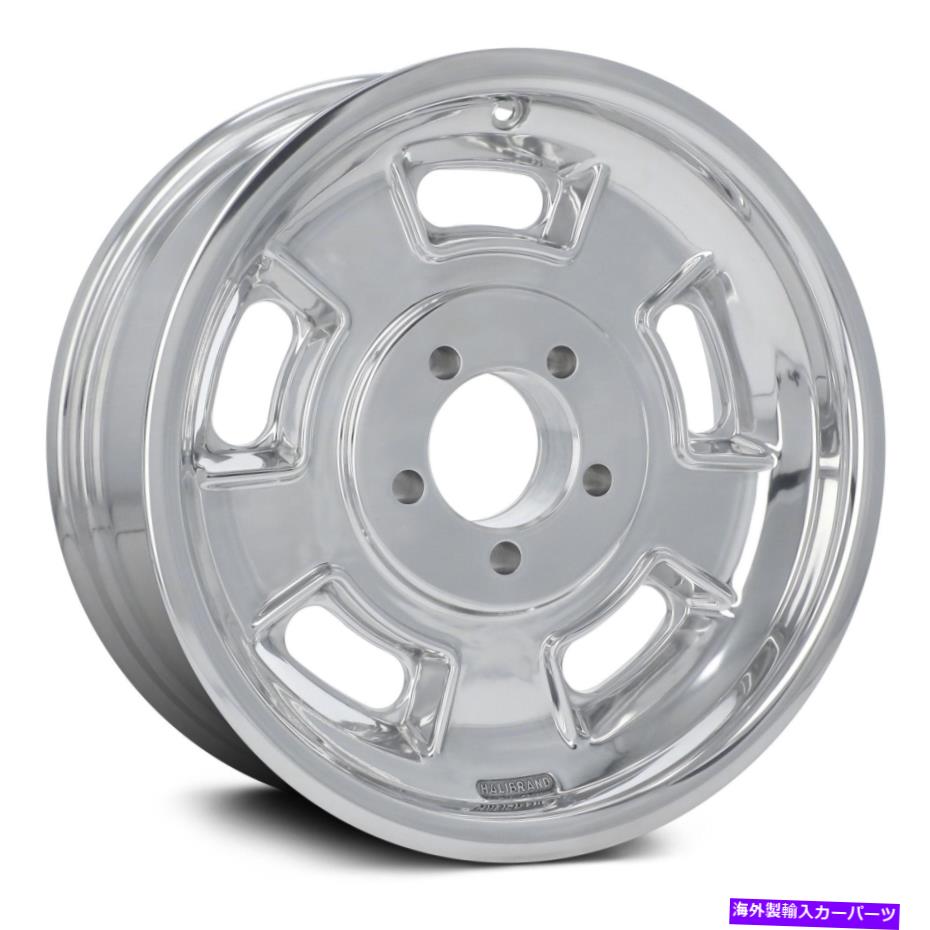 ホイール 4本セット ハリブランドスプリントホイール15x4.5(-14、5x120.65、80.96)4の磨かれたリムセット Halibrand SPRINT Wheels 15x4.5 (-14, 5x120.65, 80.96) Polished Rims Set of 4【並行輸入品】|Us Custom Parts Shop USDM