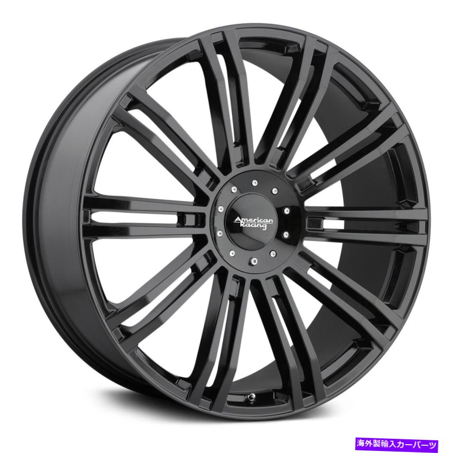 ホイール　４本セット アメリカンレーシングAR939 D2ホイール20x8.5（35、5x114.3、74.1）4のブラックリムセット American Racing AR939 D2 Wheels 20x8.5 (35, 5x114.3, 74.1) Black Rims Set of 4【並行輸入品】｜Us Custom Parts Shop USDM