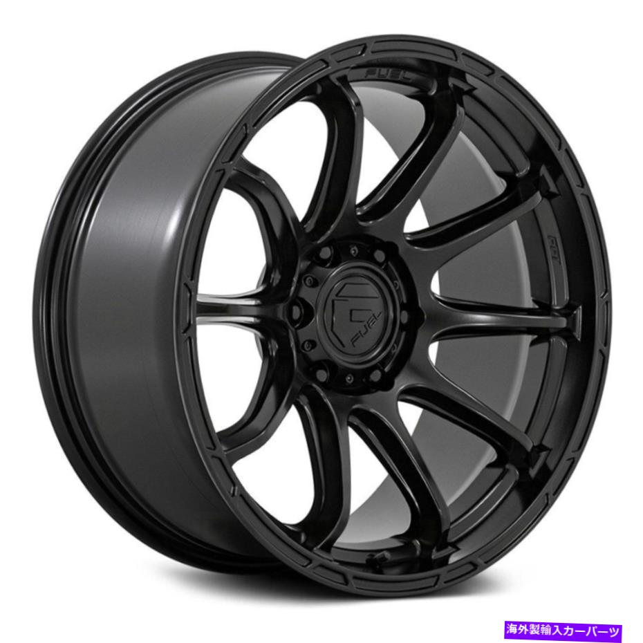 ホイール　４本セット Fuel D791バリアント1PCホイール17x9（1、6x139.7、106.1）4のブラックリムセット Fuel D791 VARIANT 1PC Wheels 17x9 (1, 6x139.7, 106.1) Black Rims Set of 4【並行輸入品】｜Us Custom Parts Shop USDM 331,353円