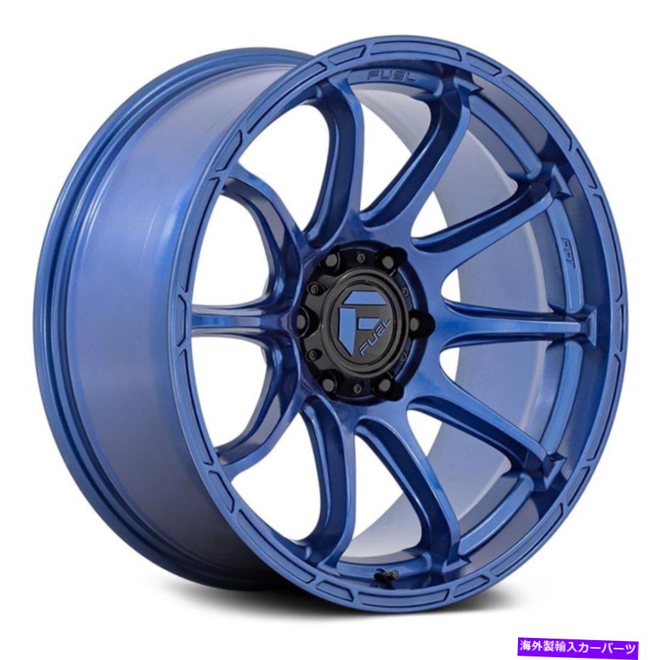 ホイール 4本セット 燃料D794バリアント1PCホイール17x9(1、6x139.7、106.1)4の青いリムセット Fuel D794 VARIANT 1PC Wheels 17x9 (1, 6x139.7, 106.1) Blue Rims Set of 4【並行輸入品】|Us Custom Parts Shop USDM