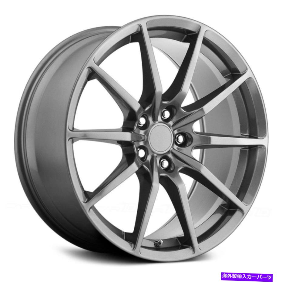 ホイール　４本セット MRR M350ホイール19x11（55、5x114.3、70.5）4のガンメタルリムセット MRR M350 Wheels 19x11 (55, 5x114.3, 70.5) Gunmetal Rims Set of 4【並行輸入品】