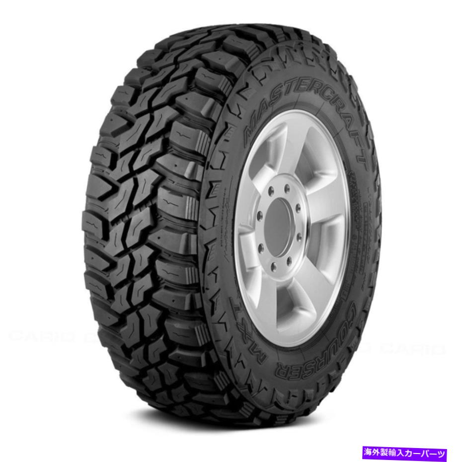 ホイール　４本セット 4つのタイヤのマスタークラフトセット295 / 55R20 P COURSER MXTすべての地形 /オフロード /マッド Mastercraft Set of 4 Tires 295/55R20 P COURSER MXT All Terrain / Off Road / Mud【並行輸入品】
