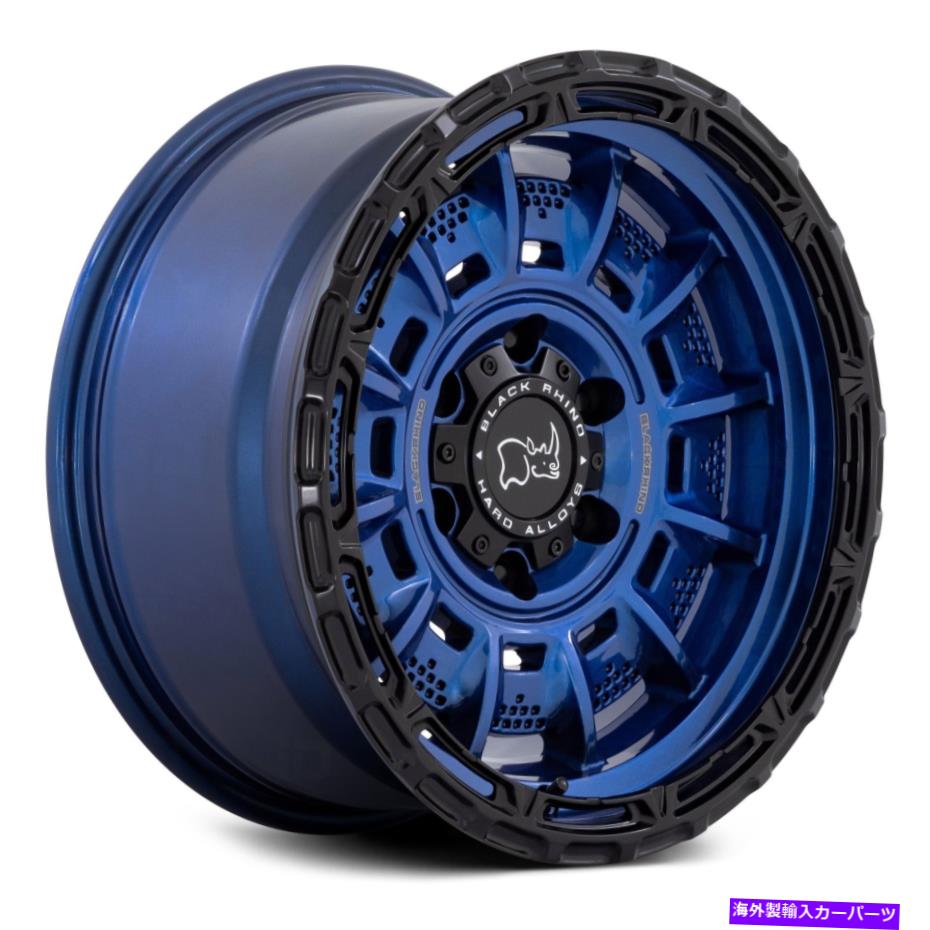 ホイール　４本セット Black Rhino Legion Wheels 17x9（-12、6x139.7、106.1）4の青いリムセット Black Rhino LEGION Wheels 17x9 (-12, 6x139.7, 106.1) Blue Rims Set of 4【並行輸入品】｜Us Custom Parts Shop USDM