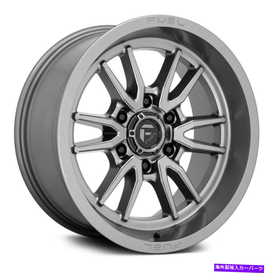 ホイール　４本セット Fuel D789 Clash 1PCホイール18x9（1、6x139.7、106.1）4のガンメタルリムセット Fuel D789 CLASH 1PC Wheels 18x9 (1, 6x139.7, 106.1) Gunmetal Rims Set of 4【並行輸入品】 342,243円