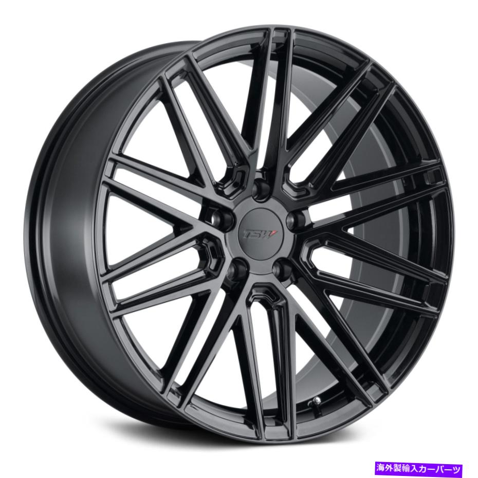 ホイール　４本セット TSWペスカラホイール20x10（40、5x114.3、76.1）4のブラックリムセット TSW PESCARA Wheels 20x10 (40, 5x114.3, 76.1) Black Rims Set of 4【並行輸入品】｜Us Custom Parts Shop USDM