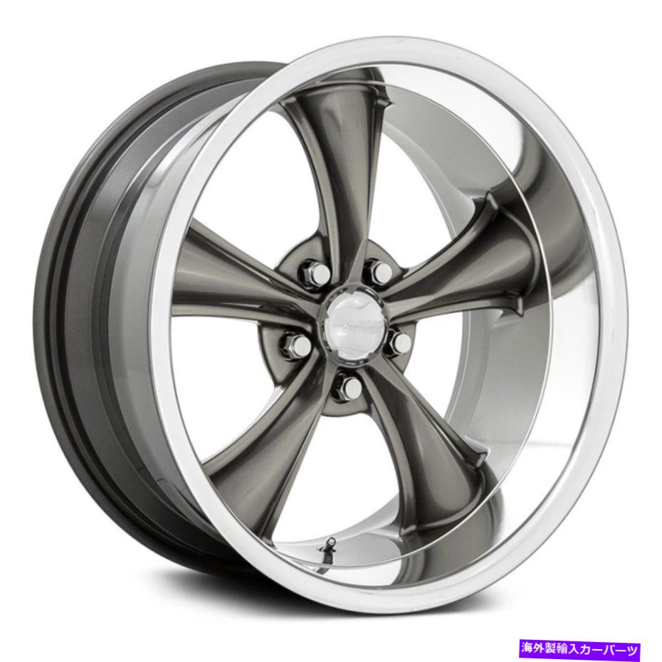 ホイール 4本セット American Racing VN338 BOSS TTホイール20x10(2、5x114.3)グラファイトリムセット4 American Racing VN338 BOSS TT Wheels 20x10 (2, 5x114.3) Graphite Rims Set of 4【並行輸入品】|Us Custom Parts Shop USDM