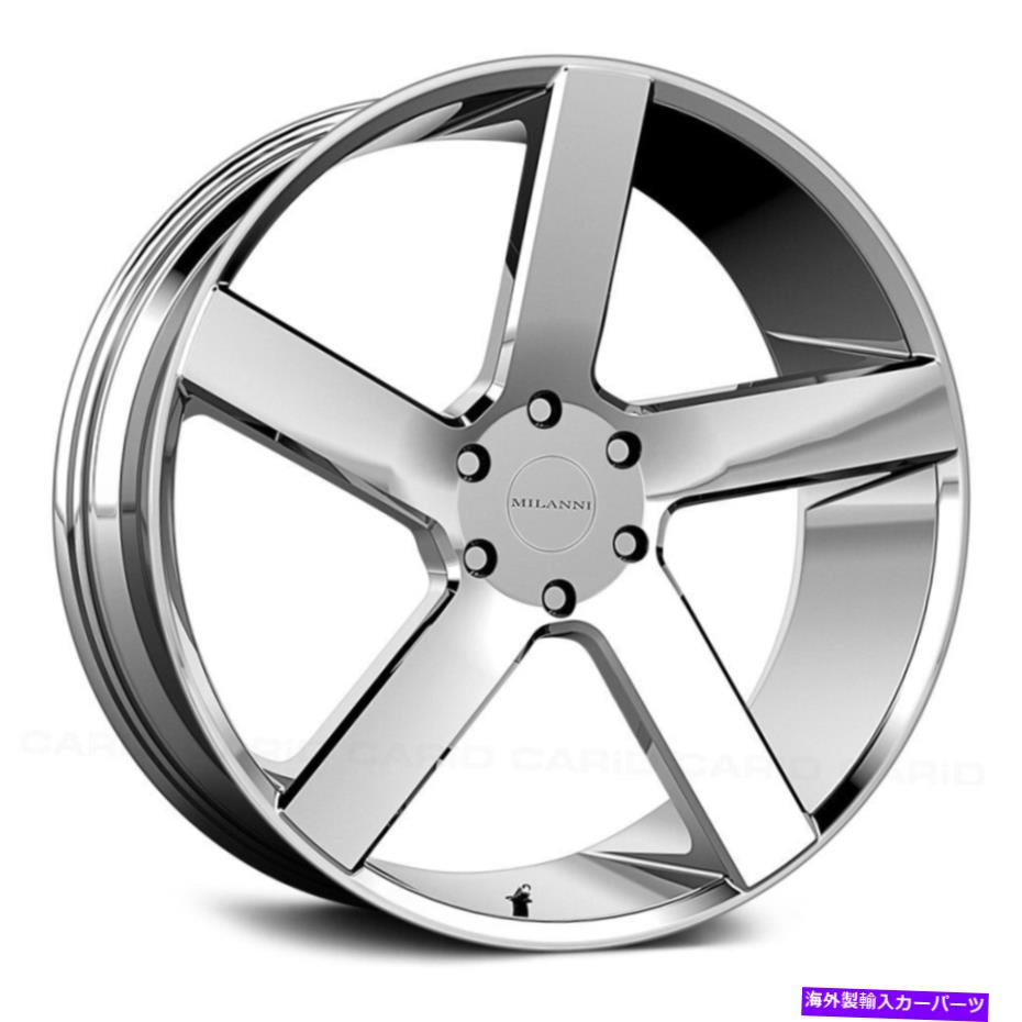 ホイール　４本セット Milanni 472スイッチバックホイール20x9（30、6x135、87.1）4のChrome Rimsセット Milanni 472 SWITCHBACK Wheels 20x9 (30, 6x135, 87.1) Chrome Rims Set of 4【並行輸入品】｜Us Custom Parts Shop USDM
