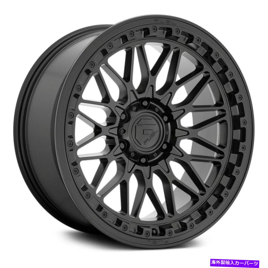 ホイール 4本セット 燃料D757トリガー1PCホイール17x9(-12、5x127、71.5)4のブラックリムセット Fuel D757 TRIGGER 1PC Wheels 17x9 (-12, 5x127, 71.5) Black Rims Set of 4【並行輸入品】|Us Custom Parts Shop USDM