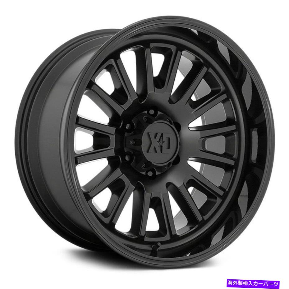 ホイール　４本セット XDシリーズXD864ローバーホイール20x9（0、5x127、71.5）4のブラックリムセット XD Series XD864 ROVER Wheels 20x9 (0, 5x127, 71.5) Black Rims Set of 4【並行輸入品】｜Us Custom Parts Shop USDM