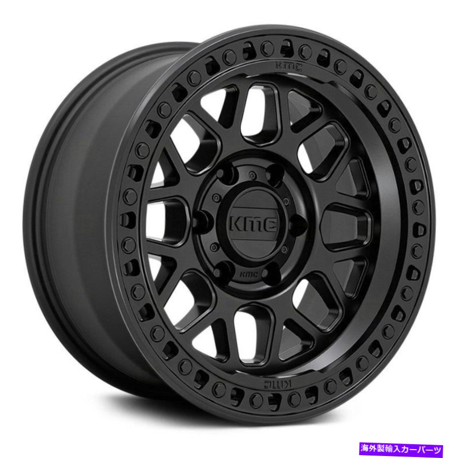 ホイール 4本セット KMC KM549 GRSホイール20x9(18、8x180、124.2)4のブラックリムセット KMC KM549 GRS Wheels 20x9 (18, 8x180, 124.2) Black Rims Set of 4【並行輸入品】|Us Custom Parts Shop USDM