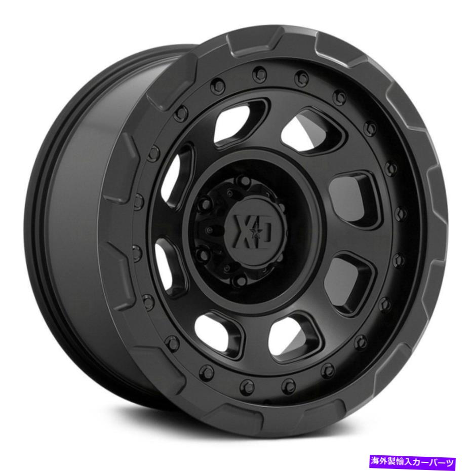 ホイール 4本セット XDシリーズXD861ストームホイール20x9(0、8x170、125.1)4のブラックリムセット XD Series XD861 STORM Wheels 20x9 (0, 8x170, 125.1) Black Rims Set of 4【並行輸入品】|Us Custom Parts Shop USDM