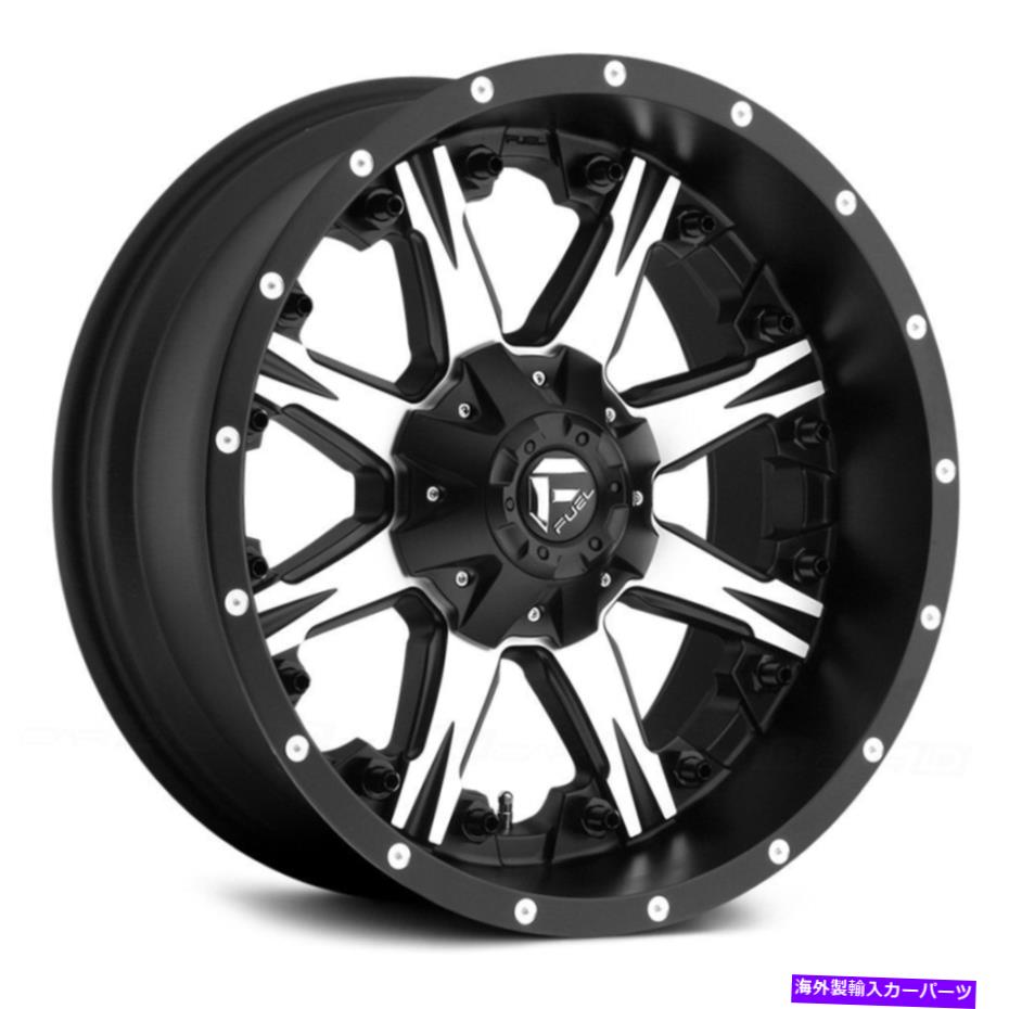 ホイール　４本セット Fuel D541 Nutz 1PCホイール20x9（1、6x135、106.1）4のブラックリムセット Fuel D541 NUTZ 1PC Wheels 20x9 (1, 6x135, 106.1) Black Rims Set of 4【並行輸入品】｜Us Custom Parts Shop USDM