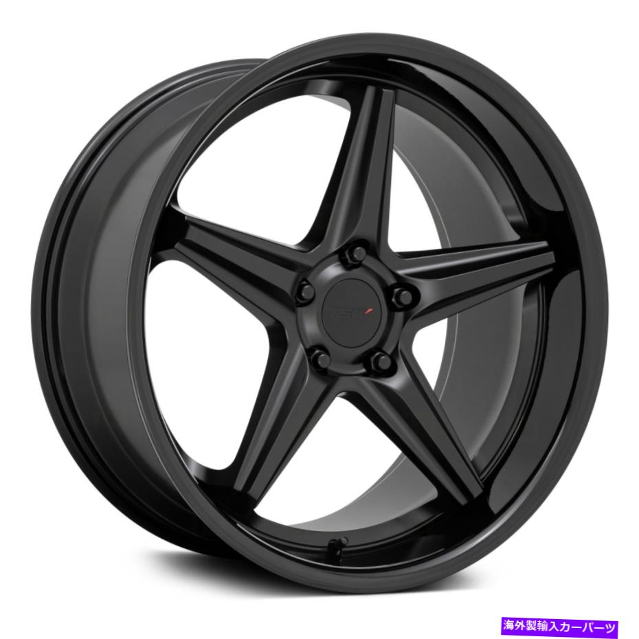 ホイール 4本セット TSW発射ホイール20x10(40、5x112、66.56)4のブラックリムセット TSW LAUNCH Wheels 20x10 (40, 5x112, 66.56) Black Rims Set of 4【並行輸入品】|Us Custom Parts Shop USDM
