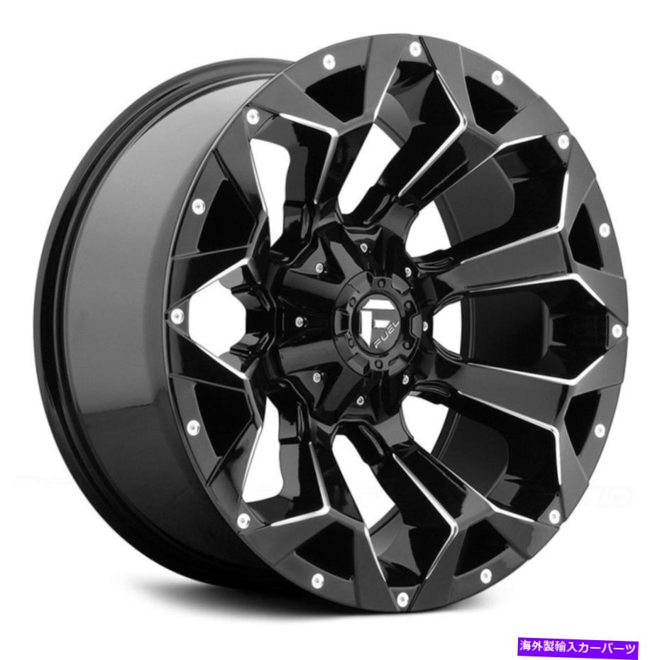 ホイール 4本セット 燃料D576アサルト1PCホイール20x9(19、6x135、106.1)4のブラックリムセット Fuel D576 ASSAULT 1PC Wheels 20x9 (19, 6x135, 106.1) Black Rims Set of 4【並行輸入品】|Us Custom Parts Shop USDM