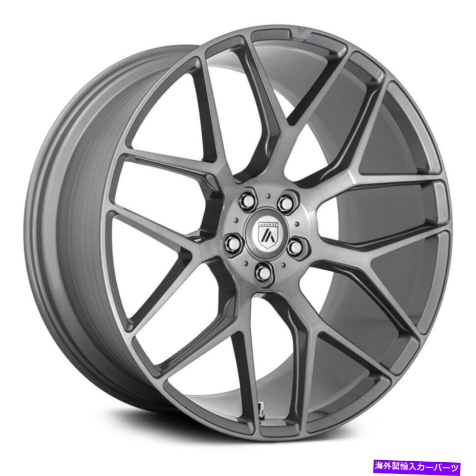 ホイール　４本セット Asanti ABL-27 Dynasty Wheels20x9（35、5x120.65、74.1）チタンリムセット4 Asanti ABL-27 DYNASTY Wheels 20x9 (35, 5x120.65, 74.1) Titanium Rims Set of 4【並行輸入品】