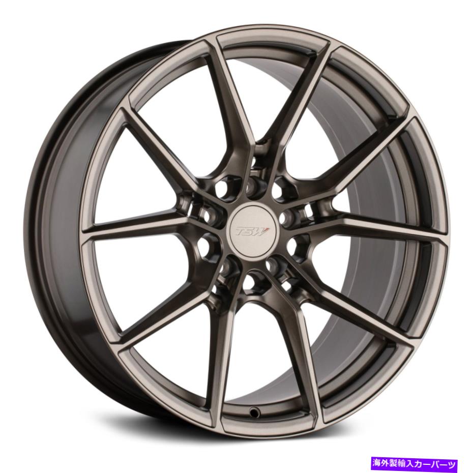 ホイール　４本セット TSW Neptune Wheels 19x8（35、5x114.3、76.1）4のブロンズリムセット TSW NEPTUNE Wheels 19x8 (35, 5x114.3, 76.1) Bronze Rims Set of 4【並行輸入品】