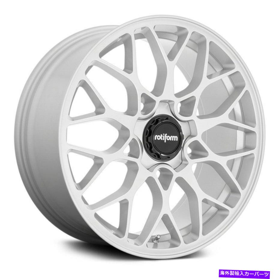 ホイール 4本セット 回転型SGNホイール19x8.5(35、5x112、66.56)4のシルバーリムセット Rotiform SGN Wheels 19x8.5 (35, 5x112, 66.56) Silver Rims Set of 4【並行輸入品】|Us Custom Parts Shop USDM