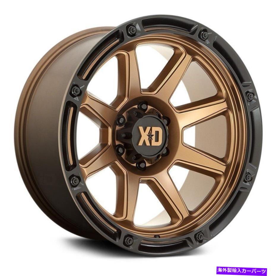 ホイール　４本セット XDシリーズXD863タイタンホイール20x10（-18、6x139.7、106.1）4のブロンズリムセット XD Series XD863 TITAN Wheels 20x10 (-18, 6x139.7, 106.1) Bronze Rims Set of 4【並行輸入品】｜Us Custom Parts Shop USDM