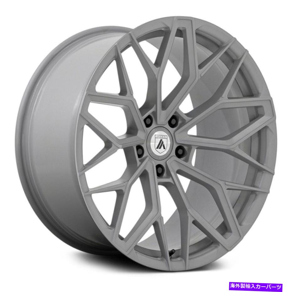 ホイール　４本セット Asanti ABL-39 Mogul Wheels20x10.5（20、5x120.65、74.1）4の灰色のリムセット Asanti ABL-39 MOGUL Wheels 20x10.5 (20, 5x120.65, 74.1) Grey Rims Set of 4【並行輸入品】｜Us Custom Parts Shop USDM