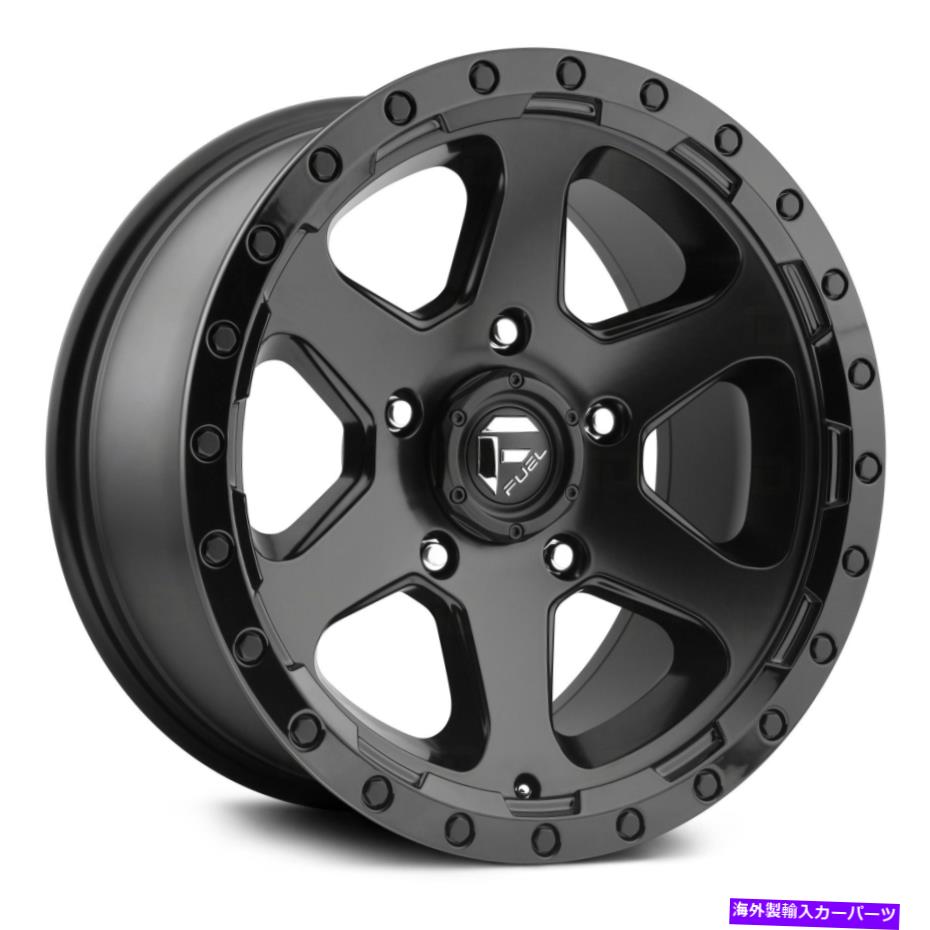 ホイール　４本セット 燃料D589リッパー1PCホイール20x9（20、5x150、110.1）4のブラックリムセット Fuel D589 RIPPER 1PC Wheels 20x9 (20, 5x150, 110.1) Black Rims Set of 4【並行輸入品】