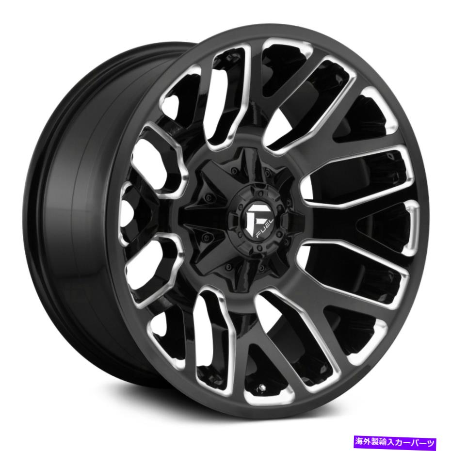 ホイール　４本セット Fuel D623 Warrior 1PCホイール20x10（-18、5x150、110.1）4のブラックリムセット Fuel D623 WARRIOR 1PC Wheels 20x10 (-18, 5x150, 110.1) Black Rims Set of 4【並行輸入品】｜Us Custom Parts Shop USDM