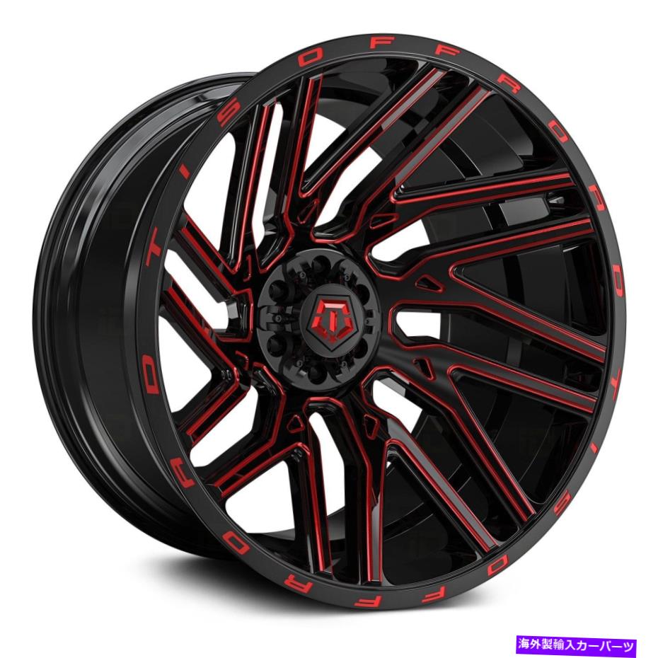 ホイール 4本セット tis 554bmrホイール20x10(-19、6x139.7、108)4のブラックリムセット TIS 554BMR Wheels 20x10 (-19, 6x139.7, 108) Black Rims Set of 4【並行輸入品】|Us Custom Parts Shop USDM