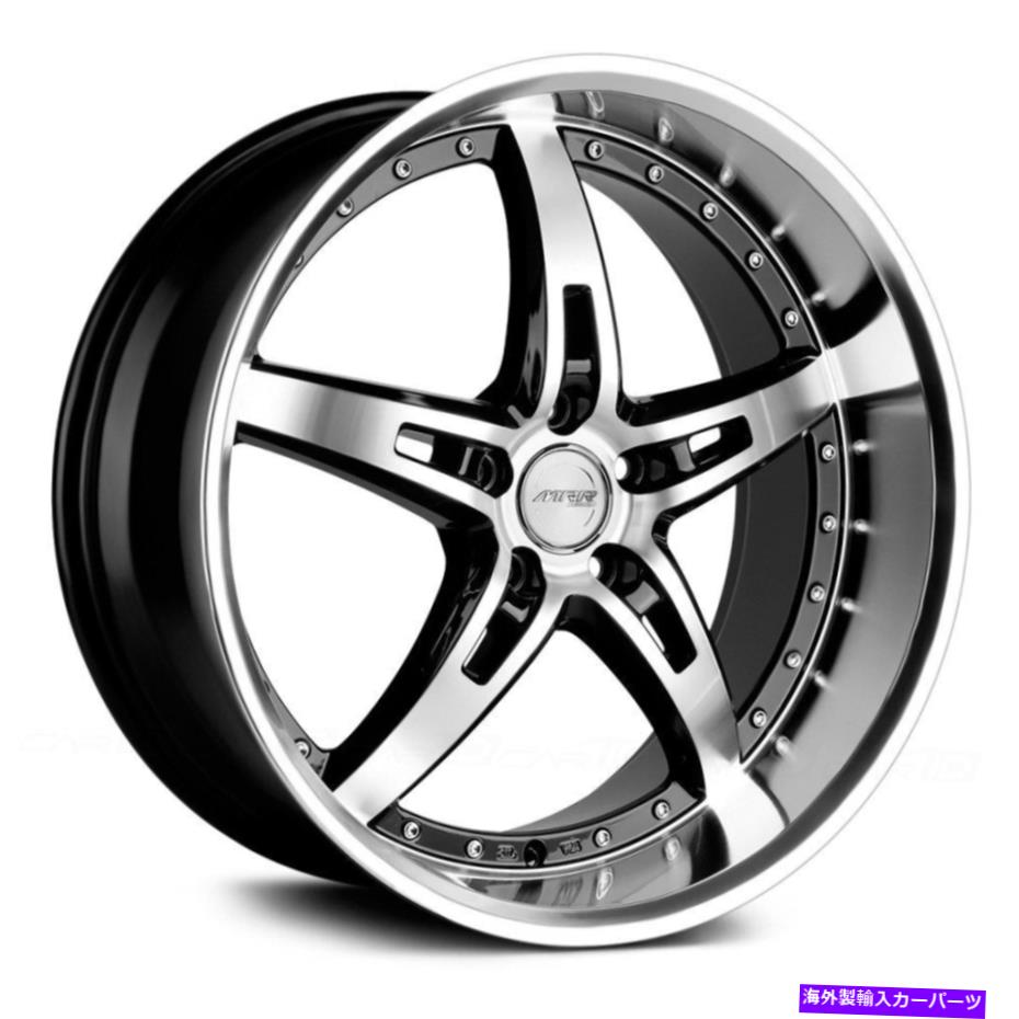 ホイール　４本セット MRR GT5ホイール20x10（40、5x120.65、72.6）4のブラックリムセット MRR GT5 Wheels 20x10 (40, 5x120.65, 72.6) Black Rims Set of 4【並行輸入品】