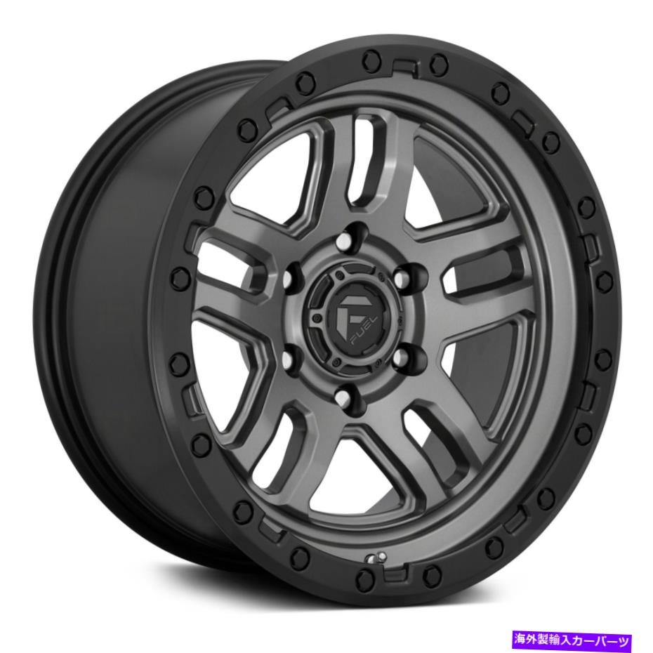 ホイール　４本セット 燃料D701弾薬1PCホイール20x9（1、6x135、87.1）4のブラックリムセット Fuel D701 AMMO 1PC Wheels 20x9 (1, 6x135, 87.1) Black Rims Set of 4【並行輸入品】