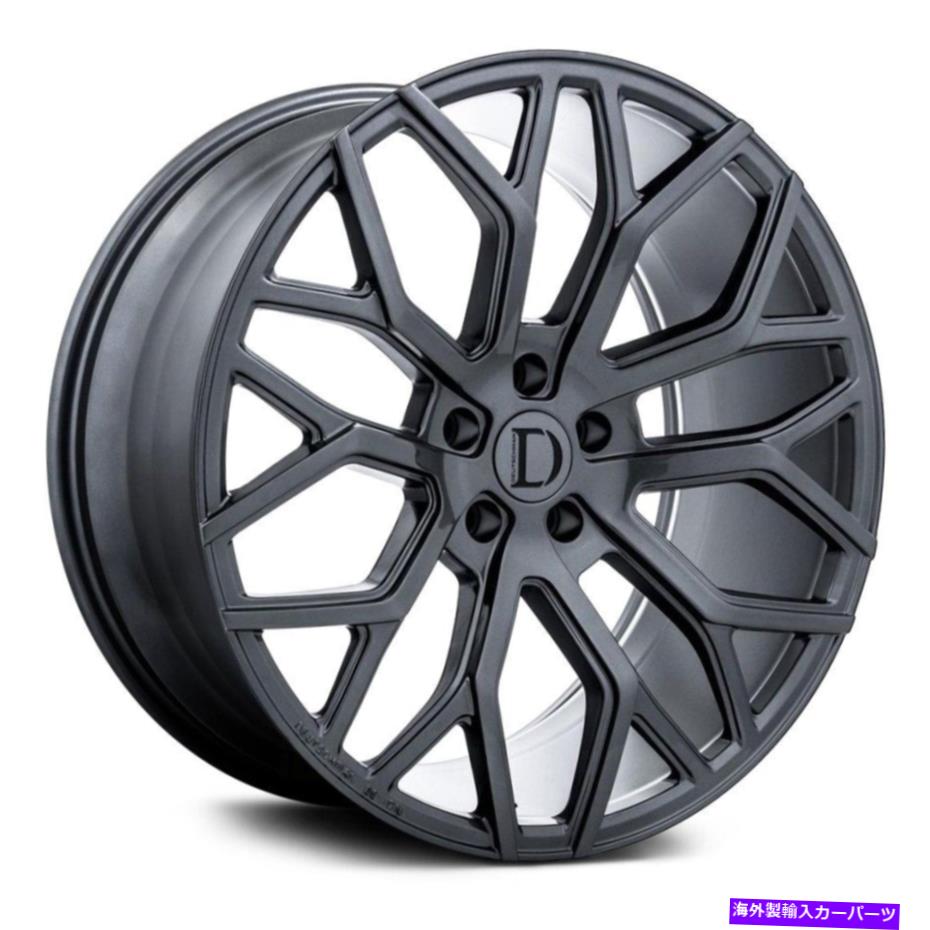 ホイール　４本セット Deutschman D01ホイール20x9（45、5x114.3、73.1）4のガンメタルリムセット Deutschman D01 Wheels 20x9 (45, 5x114.3, 73.1) Gunmetal Rims Set of 4【並行輸入品】