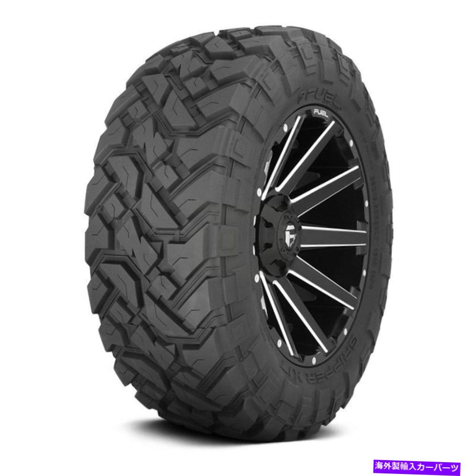 ホイール　４本セット 4つのタイヤの燃料セット33x12.5R20 QグリッパーX / Tすべての地形 /オフロード /マッド Fuel Set of 4 Tires 33X12.5R20 Q GRIPPER X/T All Terrain / Off Road / Mud【並行輸入品】