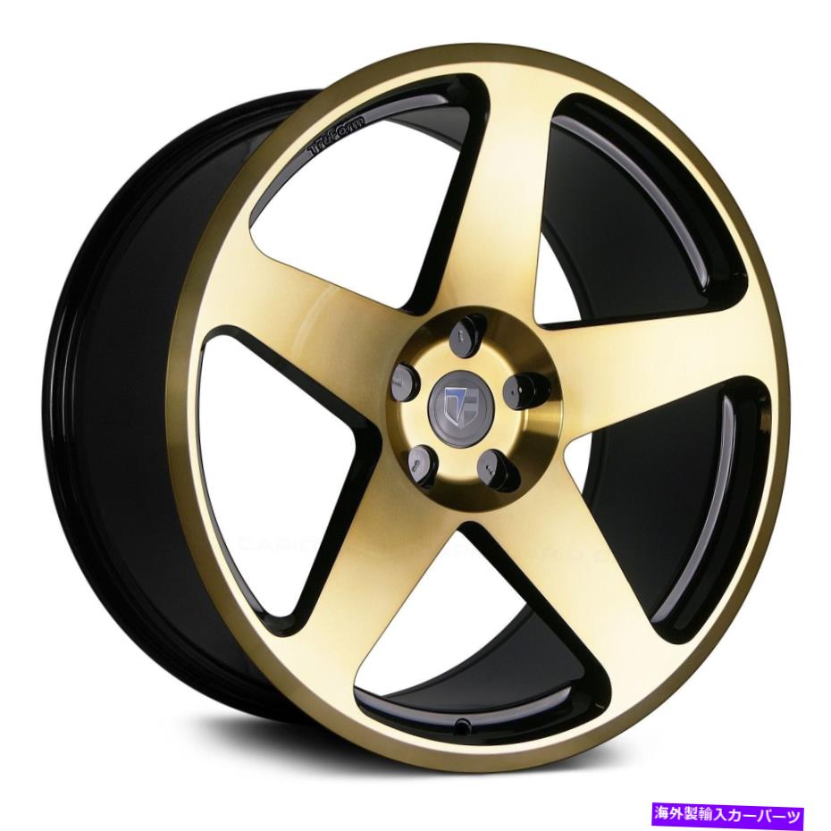 ホイール　４本セット Truform TF102ホイール20x10（42、5x114.3、73.1）4のブロンズリムセット TruForm TF102 Wheels 20x10 (42, 5x114.3, 73.1) Bronze Rims Set of 4【並行輸入品】