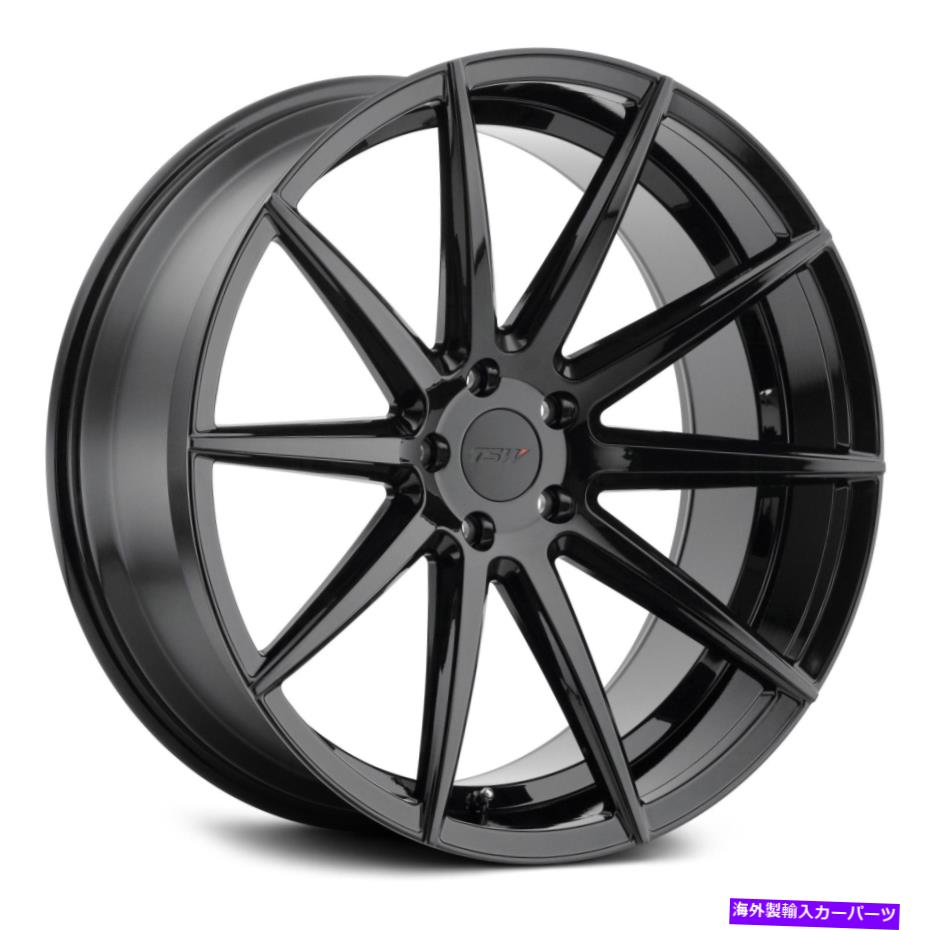 ホイール　４本セット TSW Clypseホイール20x8.5（35、5x120.65、76.1）4のブラックリムセット TSW CLYPSE Wheels 20x8.5 (35, 5x120.65, 76.1) Black Rims Set of 4【並行輸入品】｜Us Custom Parts Shop USDM 362,934円