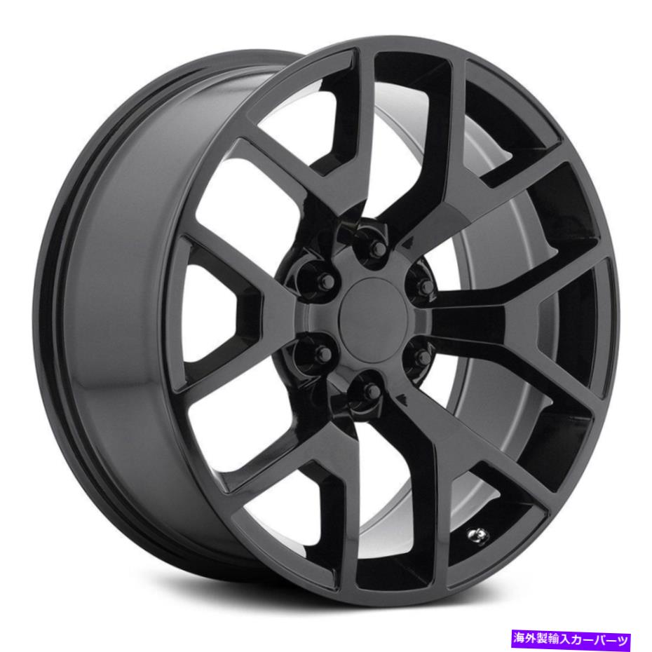 ホイール　４本セット OEパフォーマンス169GBホイール24x10（31、6x139.7、78.1）4のブラックリムセット OE Performance 169GB Wheels 24x10 (31, 6x139.7, 78.1) Black Rims Set of 4【並行輸入品】