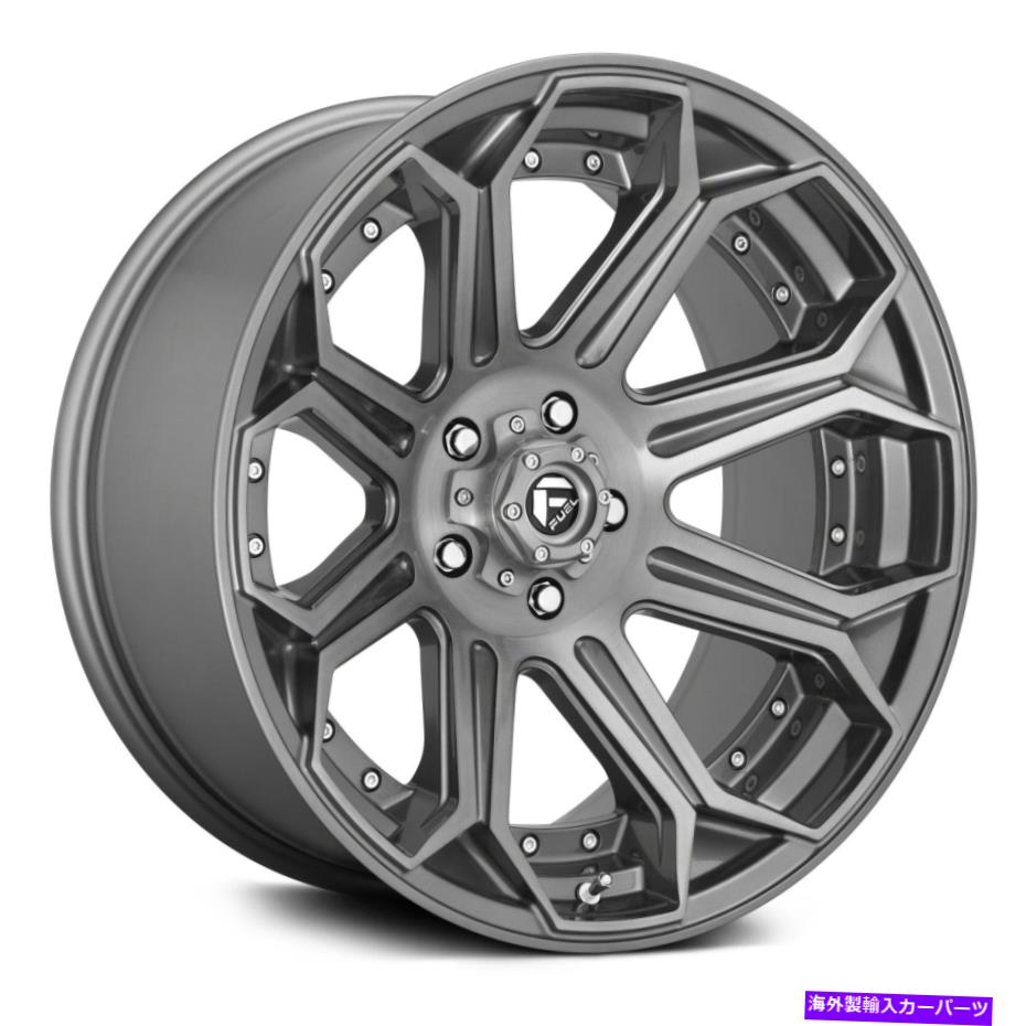 ホイール 4本セット 燃料D705包囲1PCホイール20x9(1、5x127、71.5)4のプラチナリムセット Fuel D705 SIEGE 1PC Wheels 20x9 (1, 5x127, 71.5) Platinum Rims Set of 4【並行輸入品】|Us Custom Parts Shop USDM